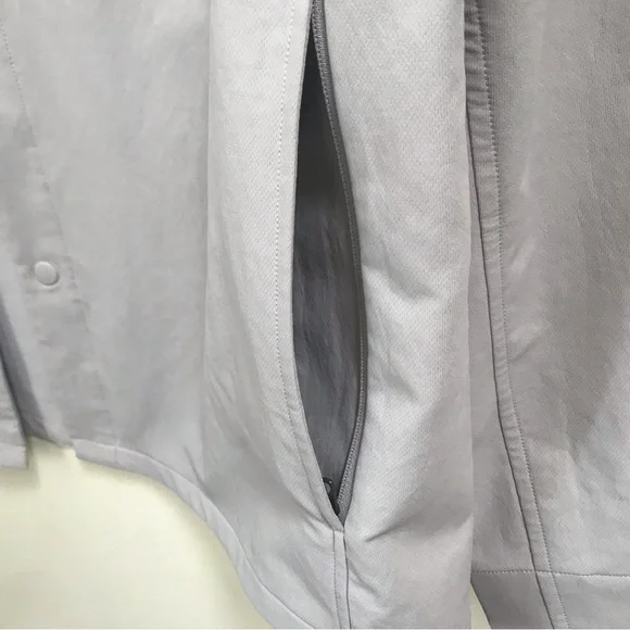 Lululemon Moon Drift Long Sleeve Shirt Stretch Shacket Minimalist Pockets Zipper - Picture 7 of 15